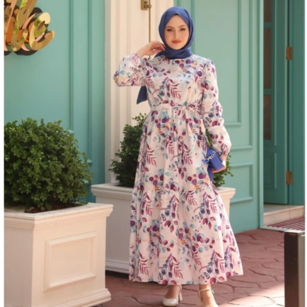 Modanisa, Size 10, Purple New Dress